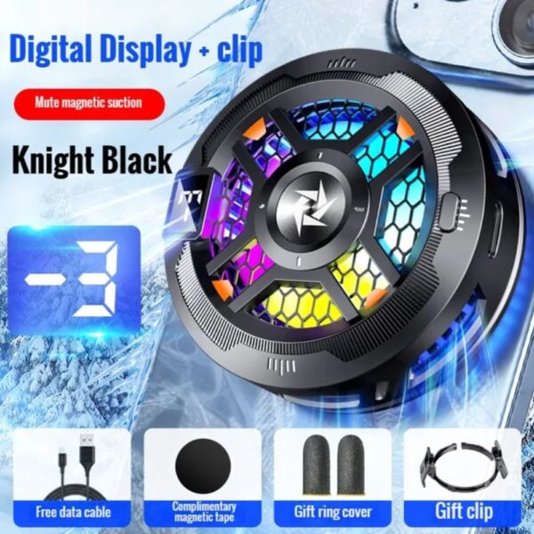 mobile fan SL18 Mobile Phone Radiator with RGB