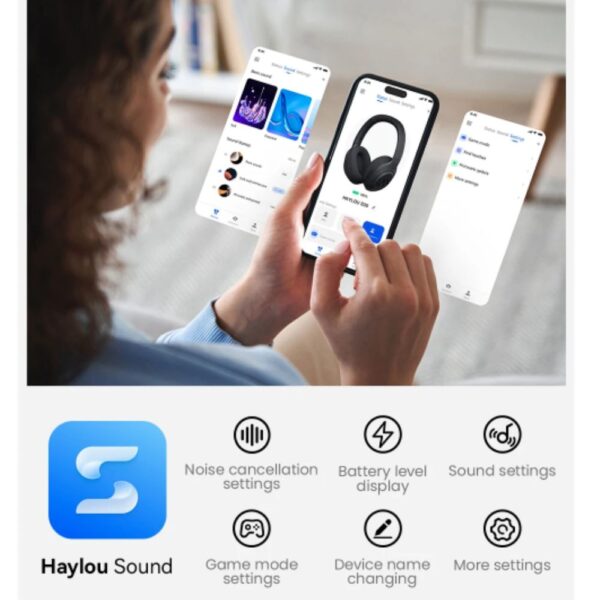 s30 app HAYLOU S30 Wireless Headphones With Mic
