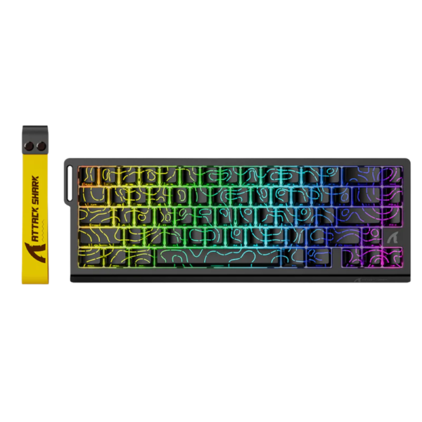 x68 black ATTACK SHARK X68 HE ( RT/Snap Tap + 8Khz )