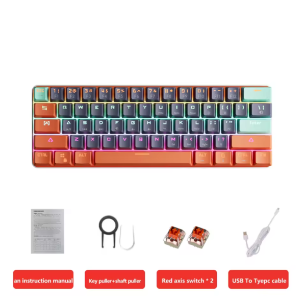 key mucai MUCAI MKA610W – Red Switch